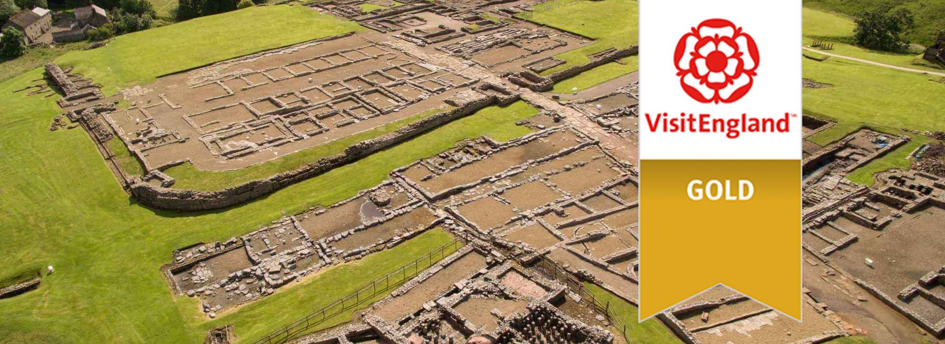 Roman Vindolanda Wins VE Gold Award